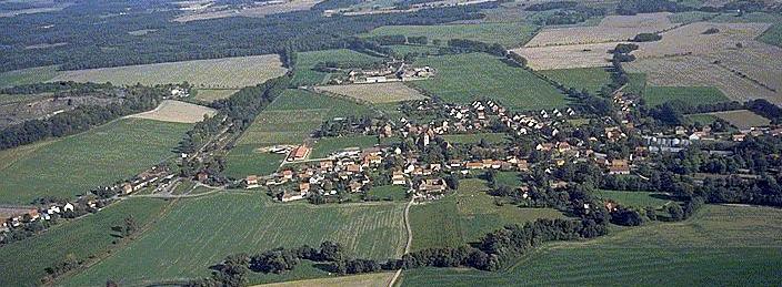 Luftbild von Baruth